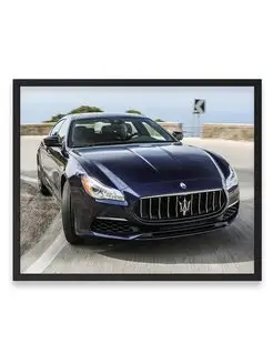 Плакат, постер maserati granturismo, Мазерати