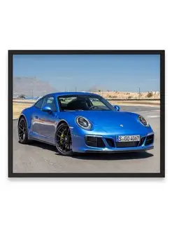 Плакат, постер porsche 911 gt2, porsche 911 gt3