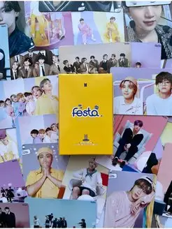 K-pop карточки BTS FESTA с мемберами кпоп