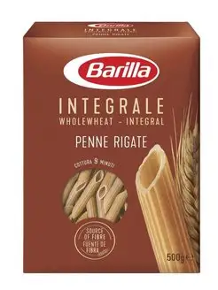 Перья Penne Rigate цельнозерновые, 500 г