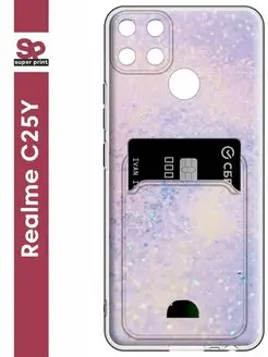 Чехол с визитницей на Realme C25Y