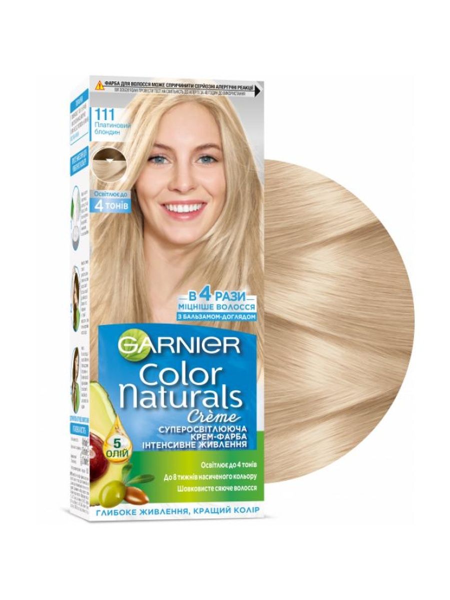 Garnier Color naturals «платиновый блондин»