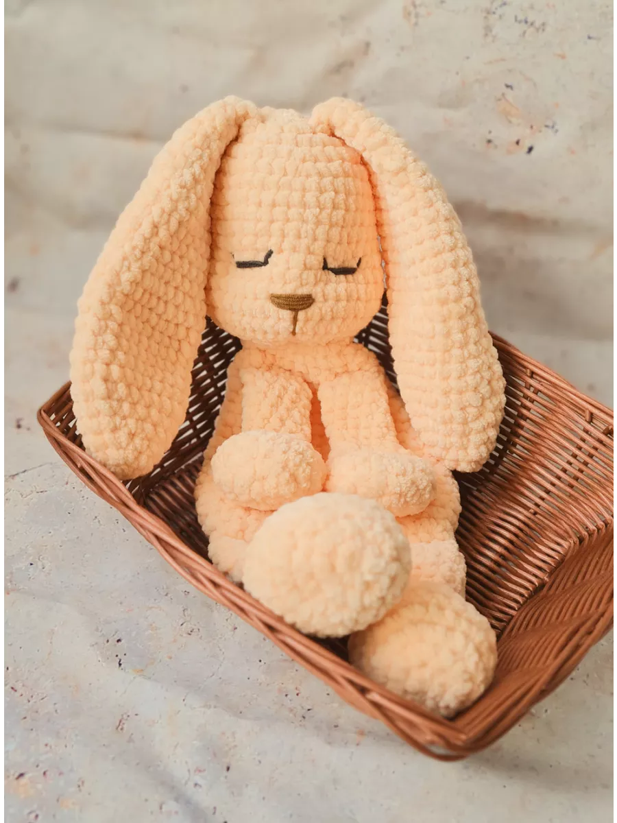 Мишка амигуруми крючком