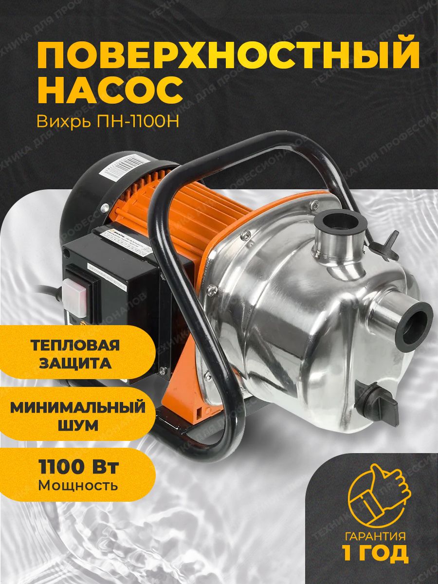 Насос вихрь пн 40 30. Пластиковый корпус на насоствихрь пн 1100.