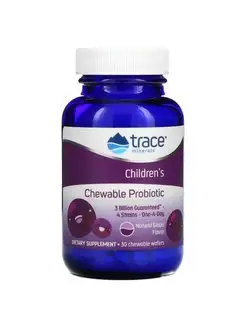 Детски пробиотик Children's Chewable Probiotic, 30таб