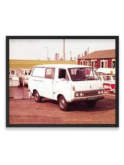 Плакат, постер Toyota Hiace Van