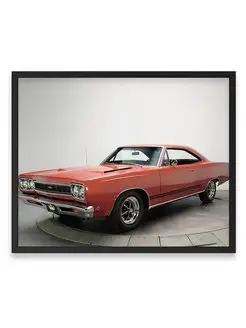 Плакат, постер Plymouth GTX 440