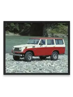 Плакат, постер Toyota Land Cruiser