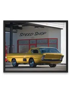 Плакат, постер Dodge Pickup Deora