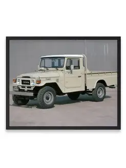 Плакат, постер Toyota Land Cruiser