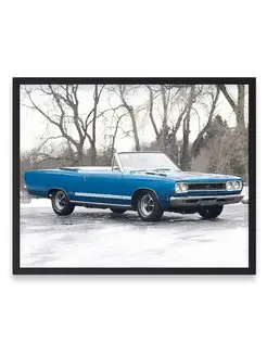 Плакат, постер Plymouth GTX Convertible