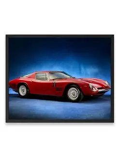 Плакат, постер Bizzarrini 5300 GT