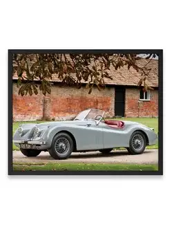 Плакат, постер Jaguar XK120SE Roadster