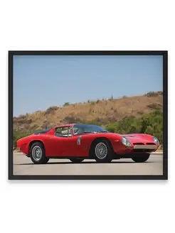 Плакат, постер Bizzarrini 5300GT Strada