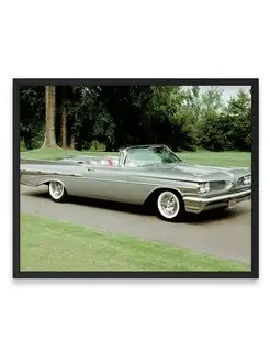 Плакат, постер Pontiac Bonneville Convertible