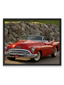 Плакат, постер Buick Skylark 1953