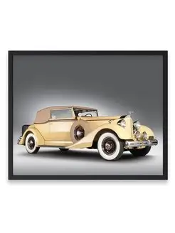 Плакат, постер Packard Eight Convertible