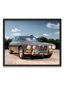 Плакат, постер Jaguar XJ6 (Series