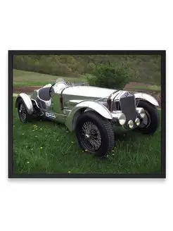 Плакат, постер Delage D6-3L Grand