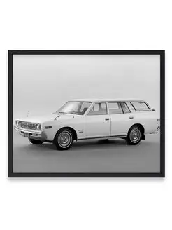 Плакат, постер Nissan Cedric Van