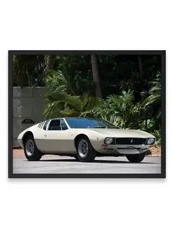 Плакат, постер De Tomaso Mangusta