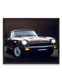 Плакат, постер Fiat 2000 Spider