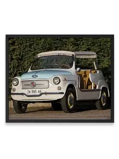 Плакат, постер Fiat 600 Jolly