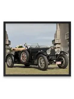 Плакат, постер Bugatti Type 43