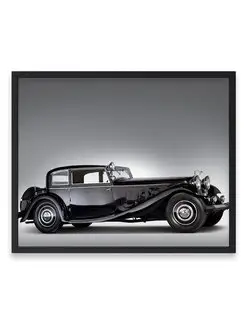 Плакат, постер Delage D8S Sports