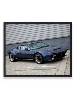 Плакат, постер De Tomaso Pantera