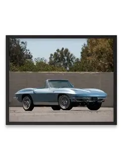 Плакат, постер Corvette Sting Ray