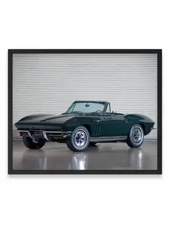 Плакат, постер Corvette Sting Ray