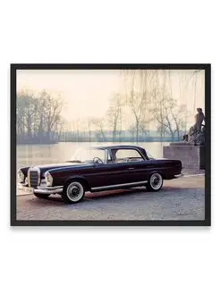 Плакат, постер Mercedes-Benz 220 SE