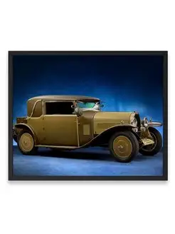 Плакат, постер Bugatti Type 44