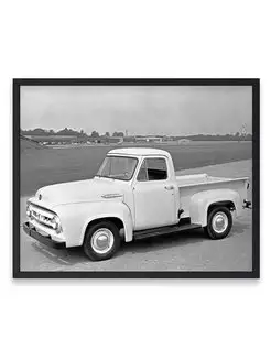 Плакат, постер Ford F-100 1953