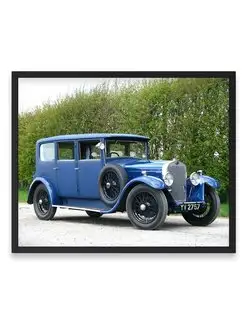 Плакат, постер Delage DR70 Weymann