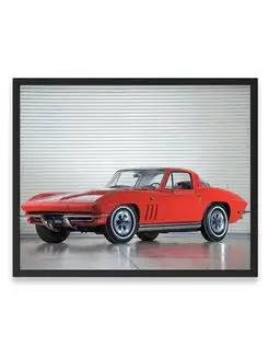 Плакат, постер Corvette Sting Ray