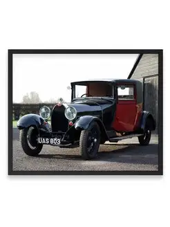 Плакат, постер Bugatti Type 44