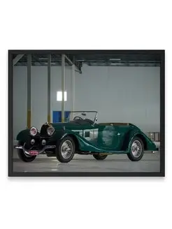 Плакат, постер Bugatti Type 44