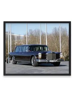 Плакат, постер Mercedes-Benz 600 Pullman