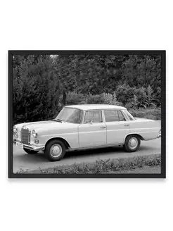 Плакат, постер Mercedes-Benz 200D (W110)