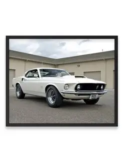 Плакат, постер Mustang Boss 429