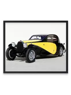 Плакат, постер Bugatti Type 46