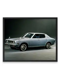 Плакат, постер Datsun Bluebird U