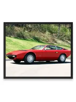 Плакат, постер Maserati Khamsin 1973-82