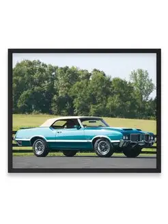 Плакат, постер Oldsmobile 442 W-30