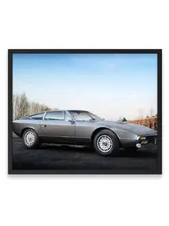 Плакат, постер Maserati Khamsin 1973-82