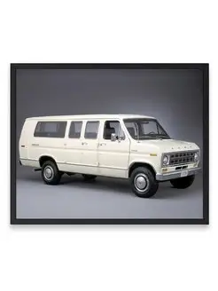 Плакат, постер Ford Econoline Super