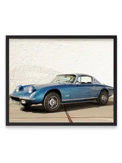 Плакат, постер Lotus Elan +2