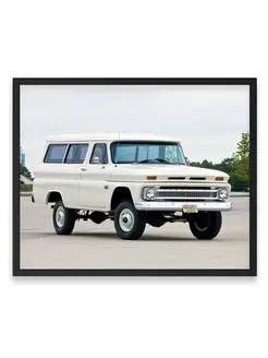 Плакат, постер Chevrolet Suburban 1965-67